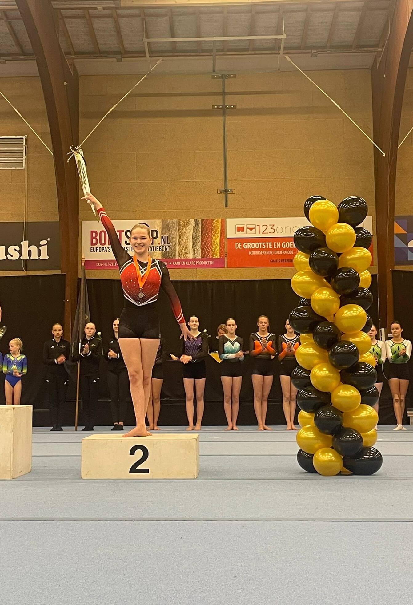 TURNSTERS GVN IN DE PRIJZEN BIJ MEERKAMPFINALE​